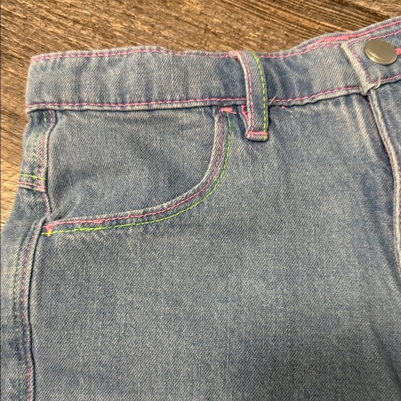 Wonder Nation Kids Embroidered Denim Shorts Set - Picture 11 of 16